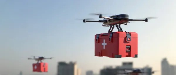 Andhra Govt  Considers Drone Delivery of Medicines to Remote Health Centres
