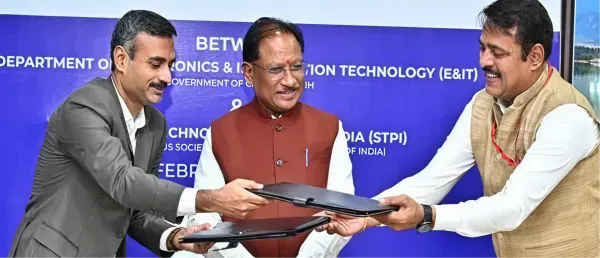Chhattisgarh Inks MoU with STPI to Boost AI & MedTech Innovation