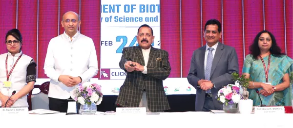 Dr Jitendra Singh Unveils ‘SUJVIKA’ AI-Driven Biotech Data Portal to Strengthen India’s Bioeconomy Vision