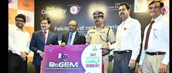 GEM Hospital Introduces AI Cancer Chatbot Dr. GEM in Coimbatore