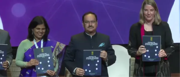 Health Minister Nadda Unveils National Framework to Regulate AI in Healthcare