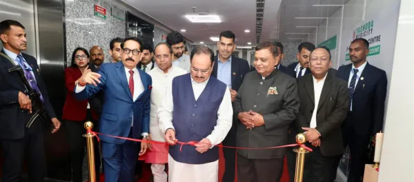 Health Minister Nadda Launches AI-enabled eICU Command Centre at Yashoda Medicity