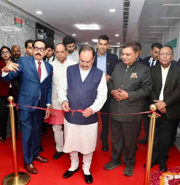 Health Minister Nadda Launches AI-enabled eICU Command Centre at Yashoda Medicity