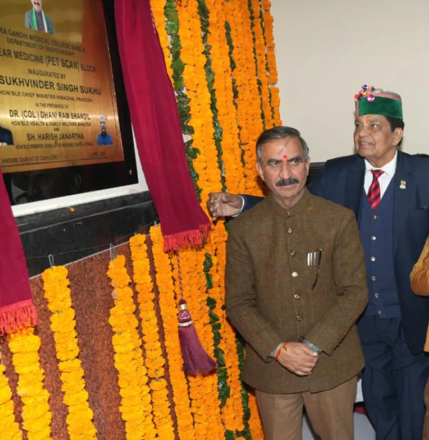 himachal-cm-announces-inr-3000-cr-for-healthtech-upgrade-inaugurates-nuclear-medicine-block-at-igmc
