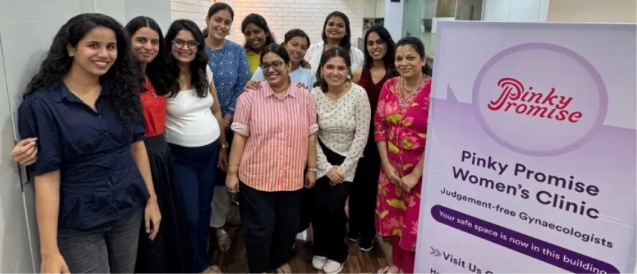pinky-promise-launches-first-mumbai-clinic-bringing-its-ai-enabled-women-s-digital-care-model-offline