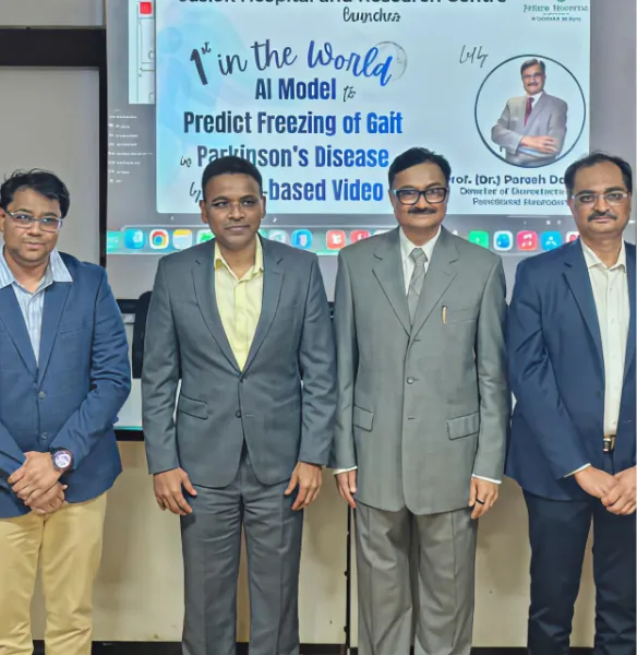 Jaslok Hospital Launches Clinical Study to Enable AI-Based Parkinson’s Disease Prediction