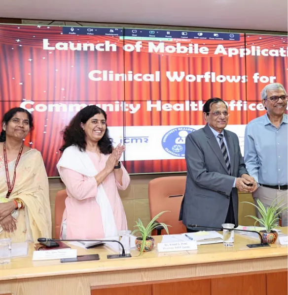 India Launches ICMR-Developed Mobile App to Strengthen Healthcare Delivery