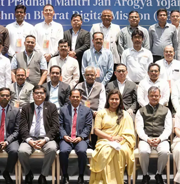 NHA Holds High-Level Meeting to Identify Gaps & Outline Roadmap for India's Flagship Health Initiatives.