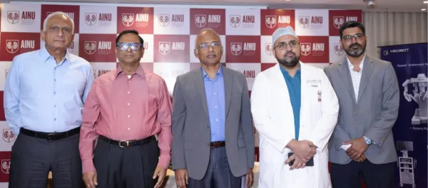 AINU Performs Cross-Border Robotic Telesurgery Between India & China