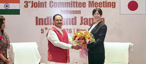 India-Japan Deepen Healthcare Ties at 3rd Joint Committee, Focus on Innovation, Tech & Research