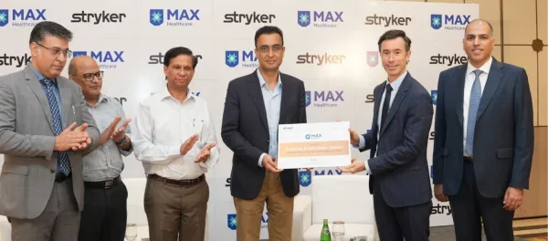 Stryker & Max Smart Hospital Saket Partner for Robotic Joint Replacement Training in India