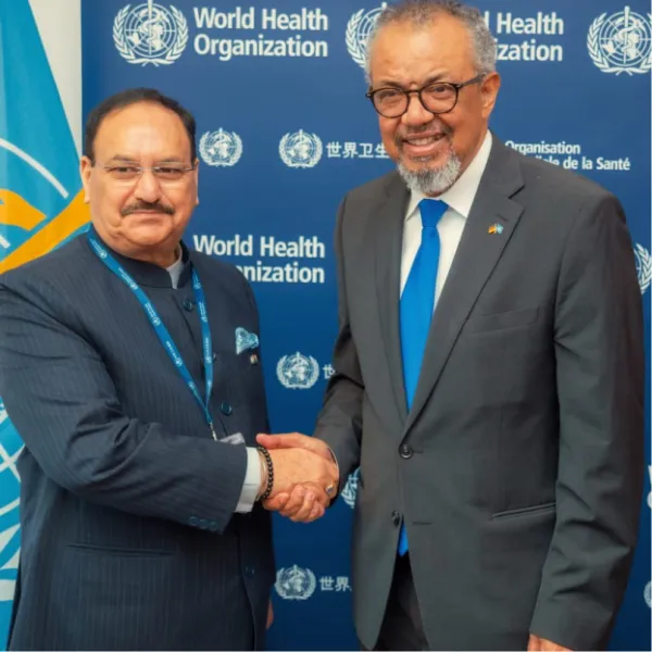 India Strengthens Global Health Collaboration at WHO Assembly Meeting