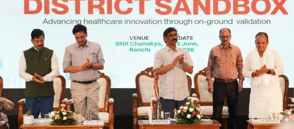 Jharkhand CM Launches ‘District Sandbox’ Platform to Advance Healthtech Innovation