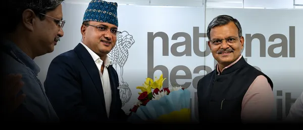 NHA & Nepal Delegation Talks Highlight ABDM & Digital Health Adoption