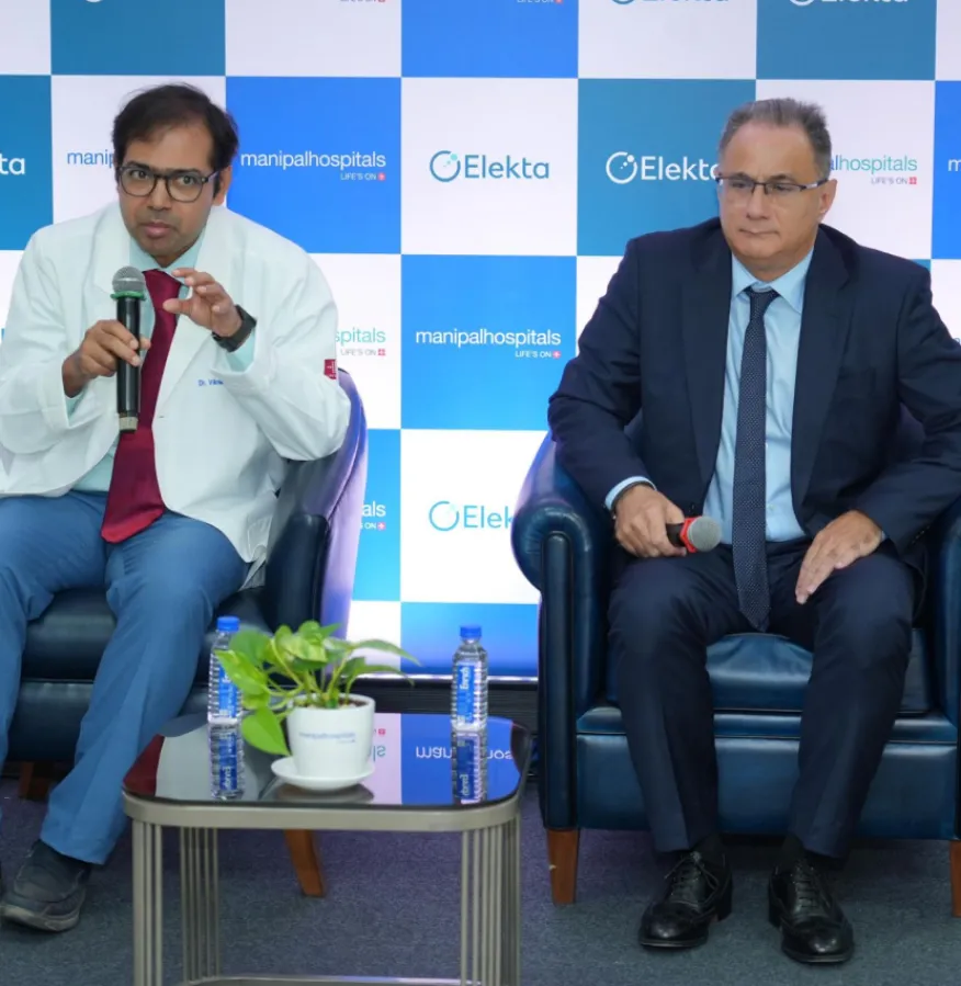 manipal-hospital-yelahanka-launches-india-s-first-elekta-evo-ai-enabled-adaptive-radiotherapy-platform