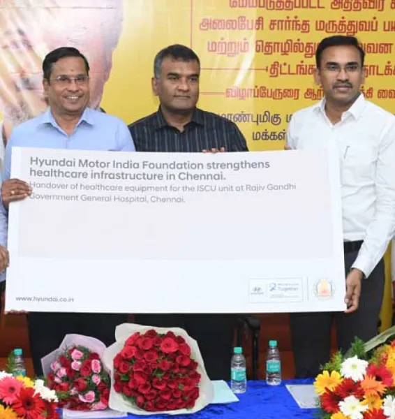 Hyundai Backs Critical Care Upgrade at Chennai Govt Hospital with INR 3.07 Cr Investment