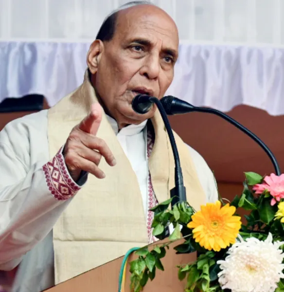Rajnath Singh Highlights India’s Push for Indigenous Solutions to Advance Global Health Innovation