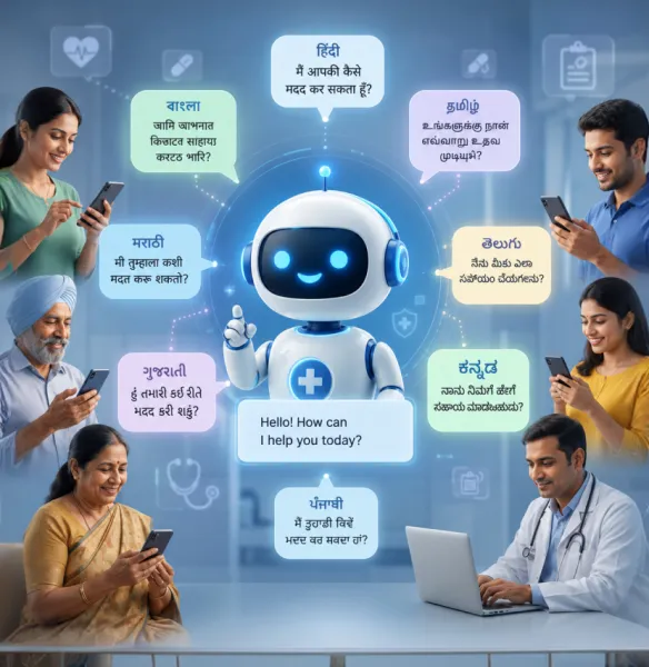 Vernacular HealthTech: The Role of Regional Language AI in Expanding Healthcare Access Across India