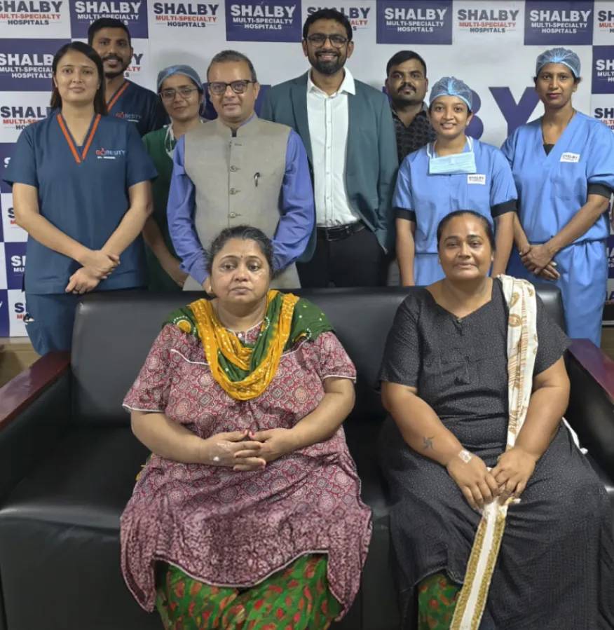 shalby-hospitals-achieves-milestone-with-gujarat-s-first-bariatric-tele-robotic-surgery