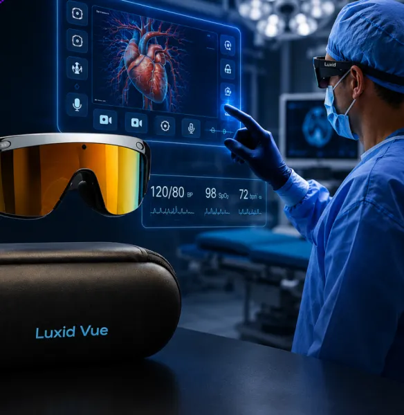 Luxid Tech Enters India’s Hospital Technology Market with VueAR Glass