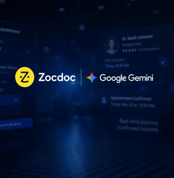 Zocdoc & Google Gemini Partner to Advance Real-Time Healthcare Appointment Booking