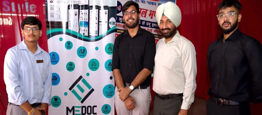 chandigarh-university-student-builds-ai-based-hospital-automation-startup-medoc