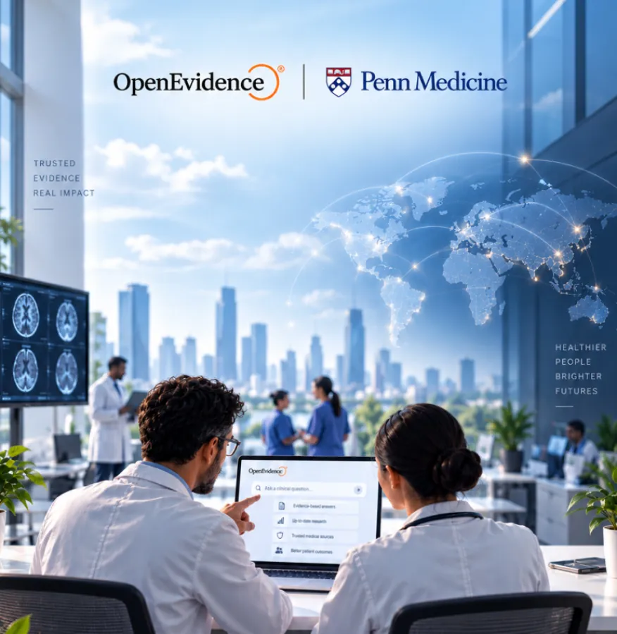 openevidence-penn-medicine-partner-to-expand-ai-based-clinical-decision-support-for-global-health