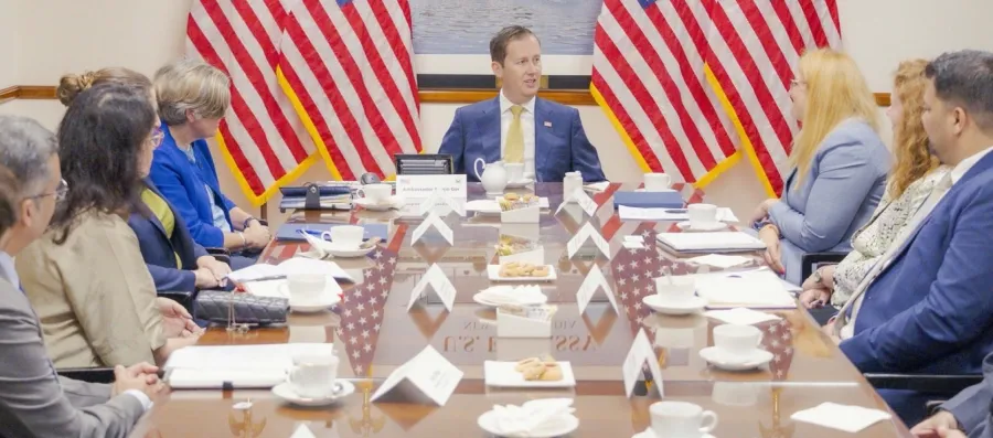 us-envoy-sergio-gor-meets-us-medtech-companies-to-expand-india-us-health-technology-ties
