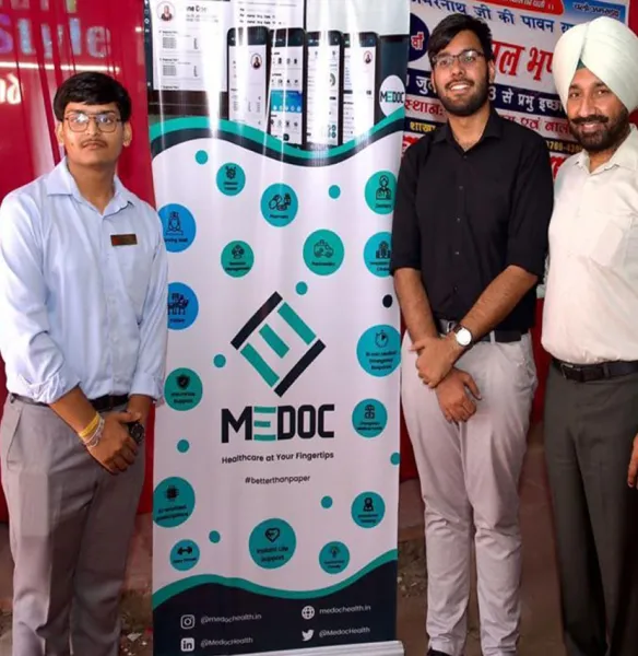 Chandigarh University Student Builds AI-Based Hospital Automation Startup Medoc