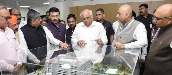 Gujarat CM Lays Foundation for INR 910 Cr Torrent Group-Backed Hospital in Vyara