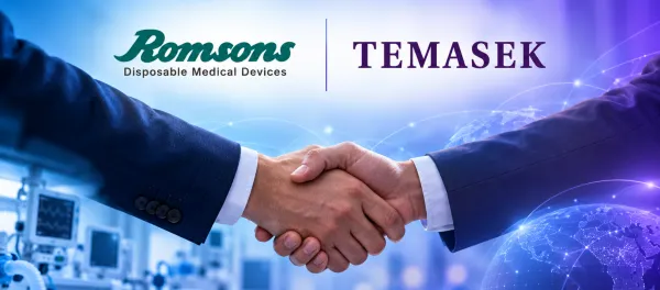 Medical Device Manufacturer Romsons Group Partners with Temasek to Support Global Expansion