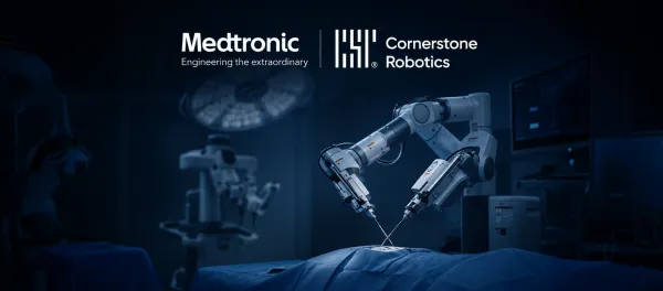 Medtronic Invests $700 Mn in Cornerstone Robotics to Expand Robotic-Assisted Surgery