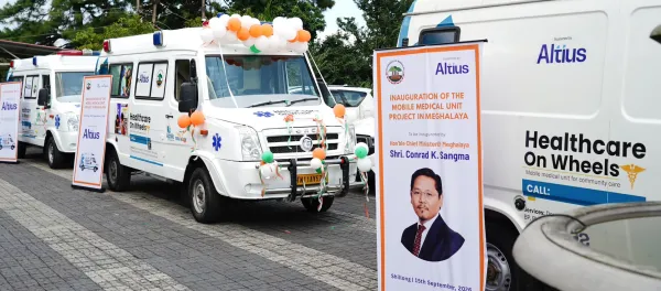 Meghalaya CM Launches Mobile Medical Units to Expand Last-Mile Healthcare
