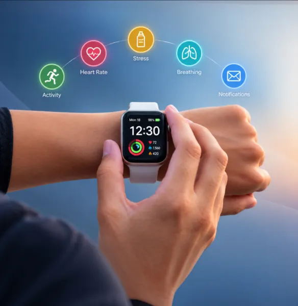 Wearables for Mental Health: How Smartwatches Track Stress, Sleep, & Other Signs of Mental Wellbeing