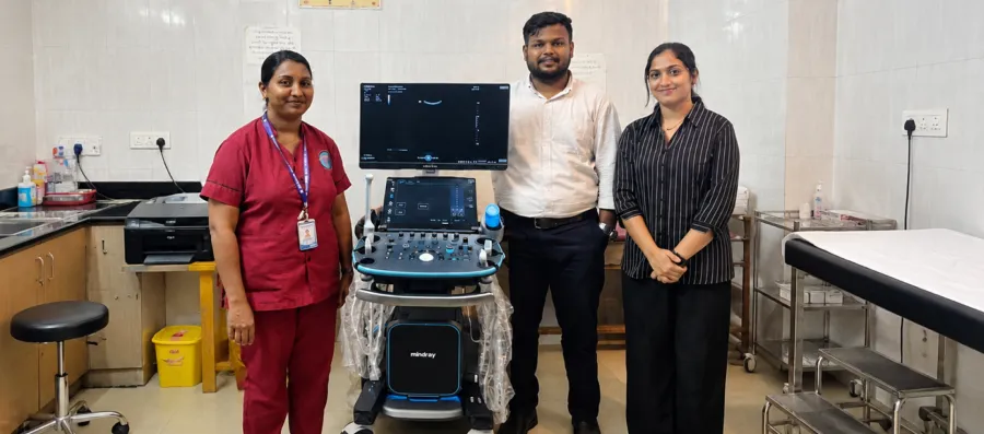 udayagiri-hospital-installs-mindray-s-advanced-ultrasound-system-in-kerala