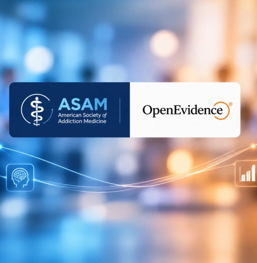 openevidence-partners-with-asam-to-integrate-addiction-treatment-guidelines-into-ai-platform