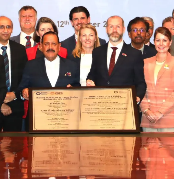 India, UK Inaugurate Genomics Centre of Excellence in Delhi, Advancing Biotechnology & Healthcare Research
