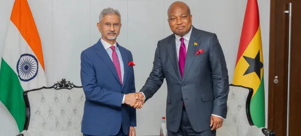 India, Ghana Explore Health & Digital Cooperation as Jaishankar Links Accra Reset with Ayushman Bharat