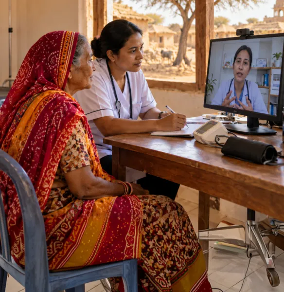 Telemedicine Earns Strong Satisfaction from Tribal Patients in Rural Rajasthan, Study Finds